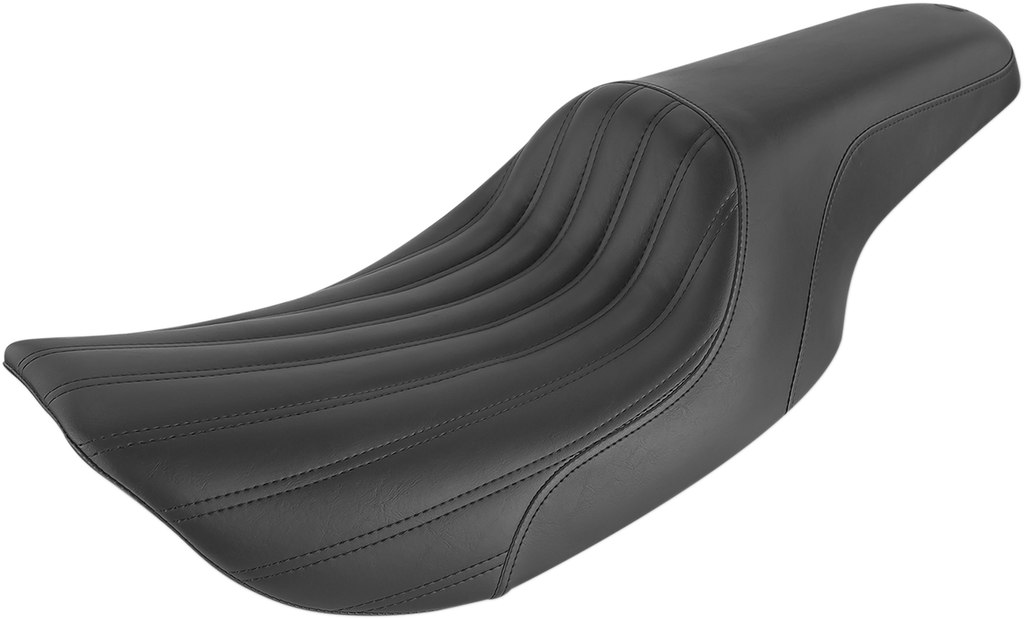 SADDLEMEN Knuckle Profiler™ Seat - Black - FLH '97-'07