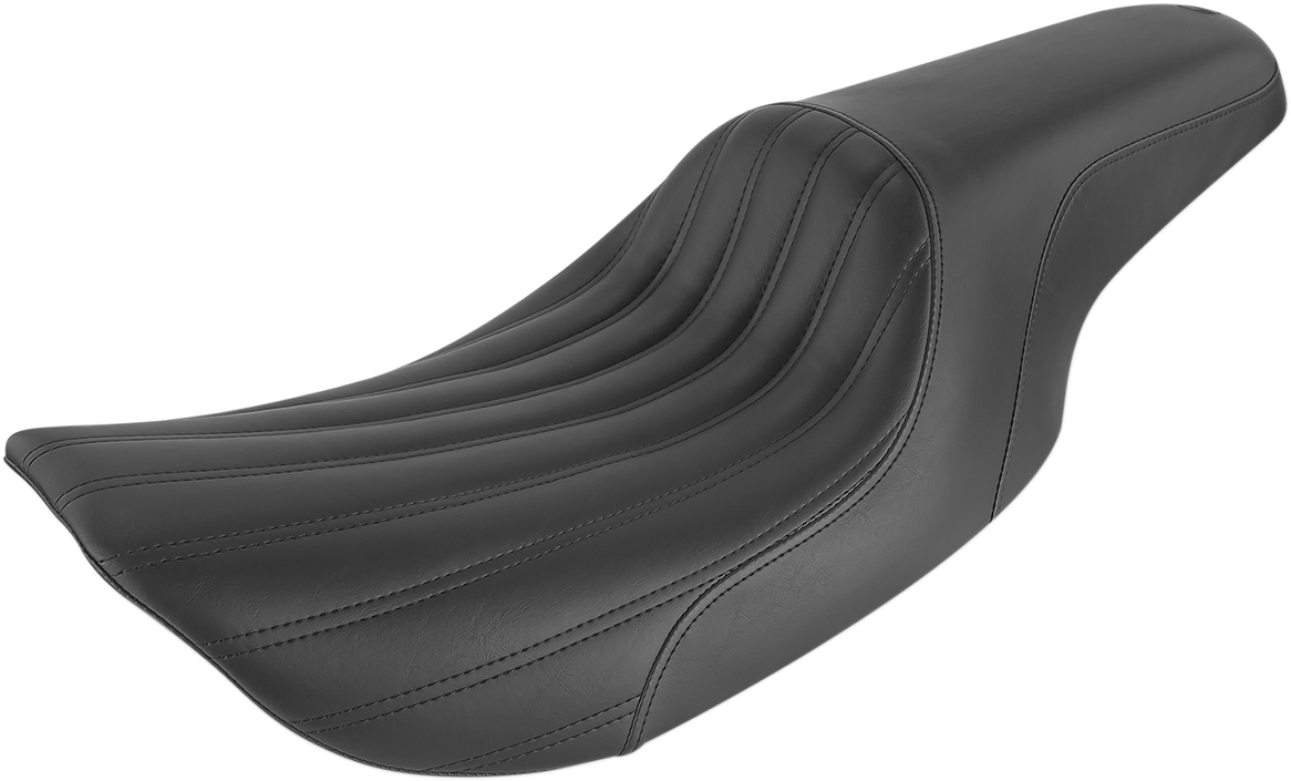 SADDLEMEN Knuckle Profiler™ Seat - Black - FLH '97-'07
