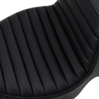 SADDLEMEN Step-Up Seat - Extended Reach - Tuck-n-Roll - Black - FL '08-'24