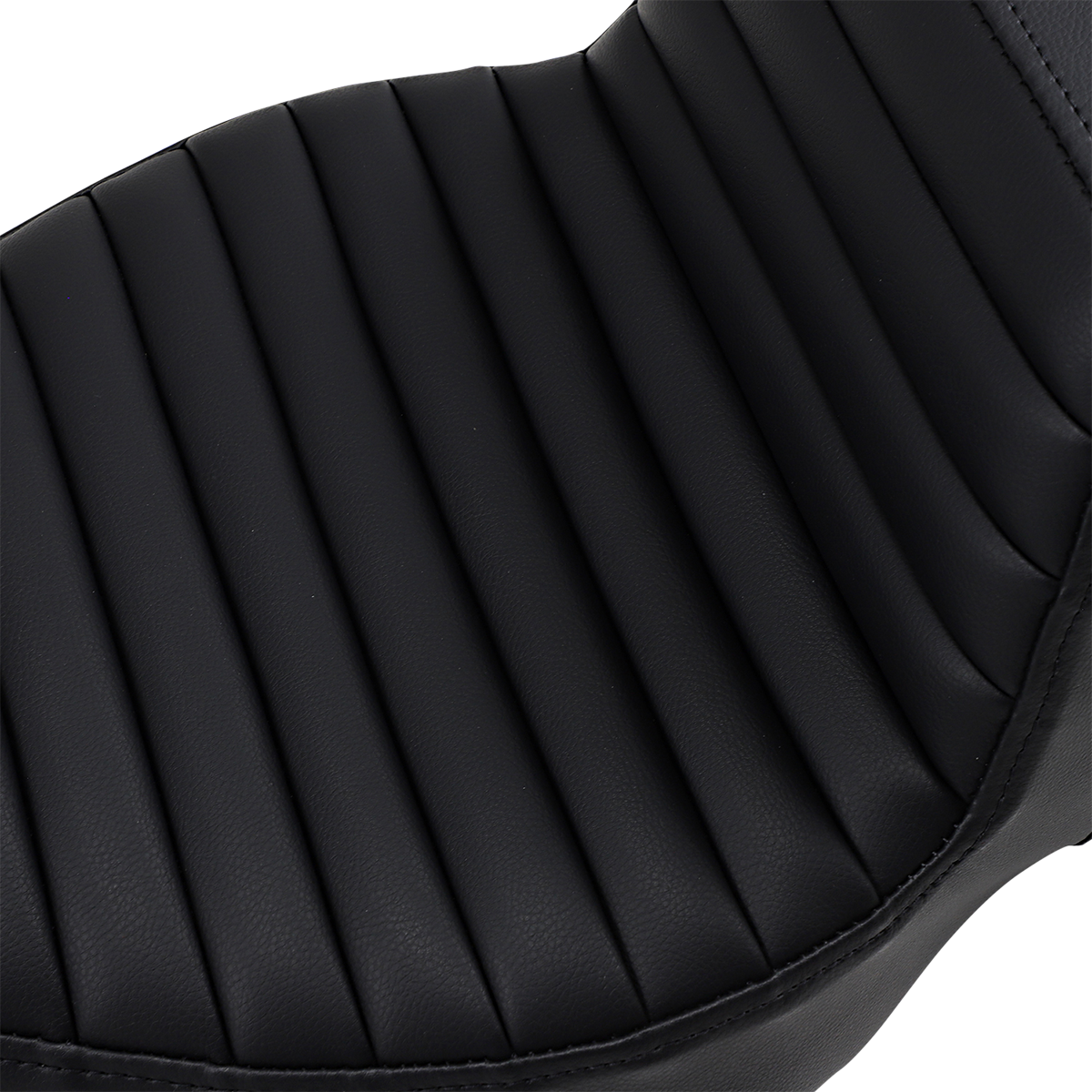 SADDLEMEN Step-Up Seat - Extended Reach - Tuck-n-Roll - Black - FL '08-'24