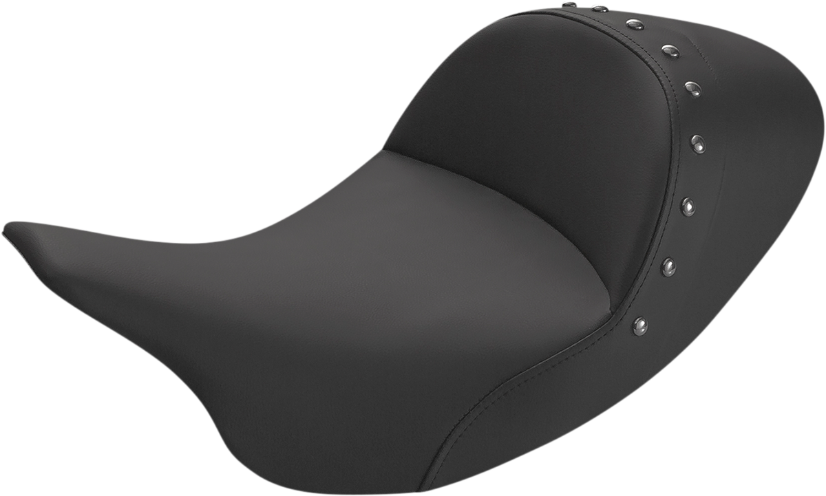 SADDLEMEN Solo Seat - Low - Studded - FL '08-'24