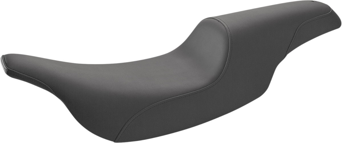 SADDLEMEN Seat - Profiler™ - Black - Smooth - FLH/FLT '97-'07