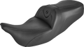 SADDLEMEN Roadsofa™ Seat - without Backrest - Black/Black Stitch - FLH/FLT '08-'24
