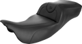 SADDLEMEN Roadsofa™ Extended Reach Seat - Black/Black Stitching - w/o Backrest - FL '08-'24