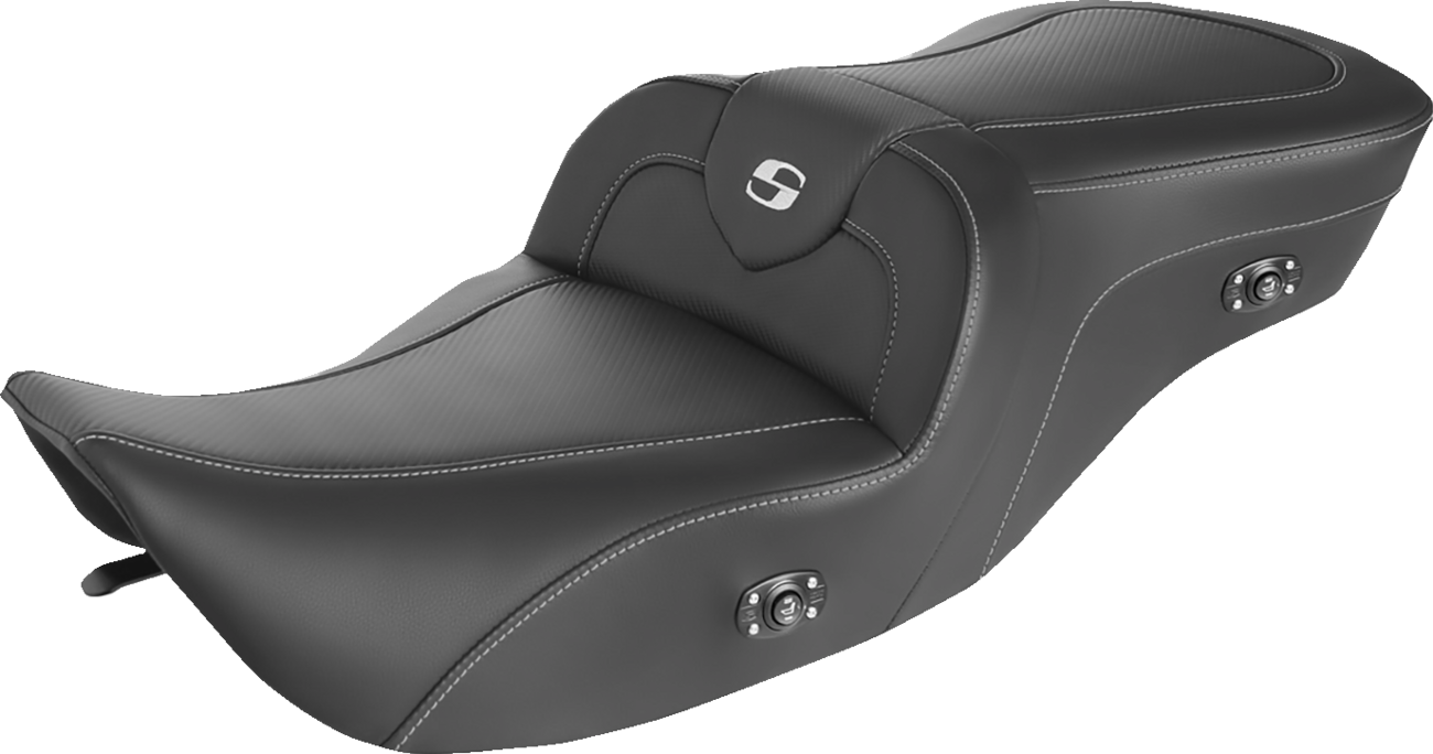 SADDLEMEN Heated Roadsofa™ Seat - Carbon Fiber