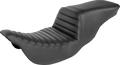 SADDLEMEN Tour Step-Up Seat - Tuck-n-Roll - Black - FL '08-'24