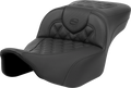 SADDLEMEN Roadsofa™ Extended Reach Seat - Lattice Stitch - without Backrest - FL '23-'24