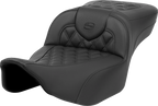SADDLEMEN Roadsofa™ Extended Reach Seat - Lattice Stitch - without Backrest - FL '23-'24