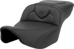 SADDLEMEN Roadsofa™ Extended Reach Seat - Black Stitch - without Backrest - FL '23-'24
