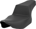 SADDLEMEN Step-Up Seat - Gripper Lumbar - Black - FL '23-'24
