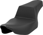 SADDLEMEN Step-Up Seat - Gripper Lumbar - Black - Extended Reach - FL '23-'24