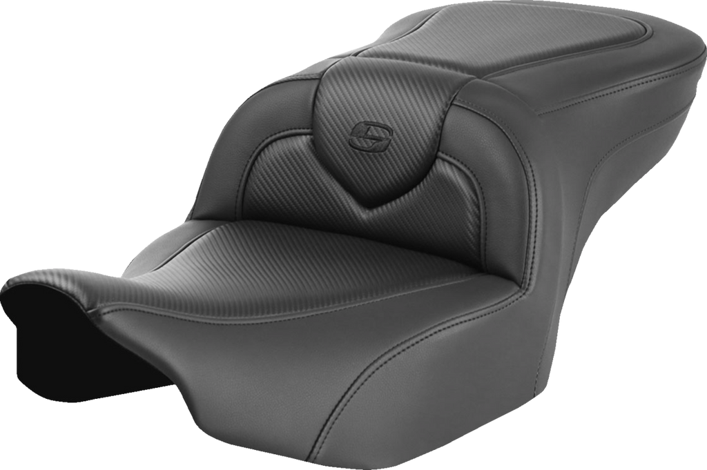 SADDLEMEN RoadSofa™ Seat - Carbon Fiber - without Backrest - FLTR/FLHX '23-'24