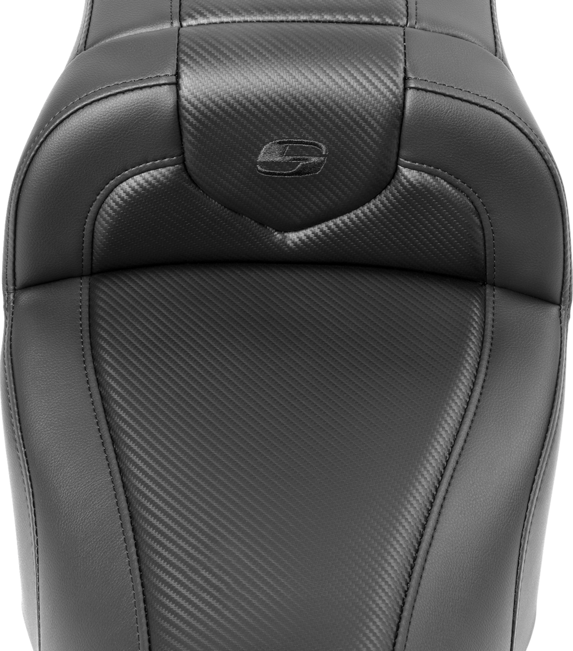 SADDLEMEN RoadSofa™ Seat - Carbon Fiber - without Backrest - FLTR/FLHX '23-'24