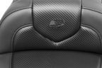 SADDLEMEN RoadSofa™ Seat - Carbon Fiber - without Backrest - FLTR/FLHX '23-'24