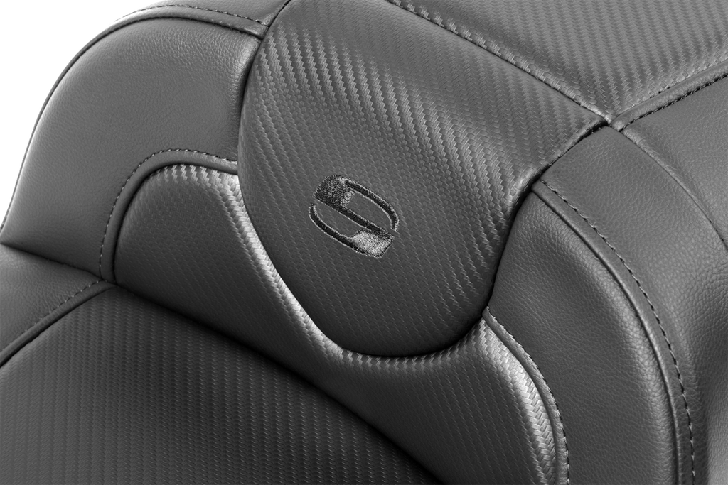 SADDLEMEN Roadsofa™ Extended Reach Seat - without Backrest - Carbon Fiber - FLTR/FLHX '23-'24