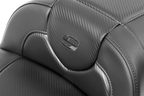SADDLEMEN Roadsofa™ Extended Reach Seat - without Backrest - Carbon Fiber - FLTR/FLHX '23-'24