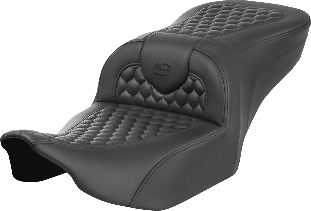 SADDLEMEN Roadsofa™ Seat - without Backrest - Honeycomb - FLTR/FLHX '23-'24