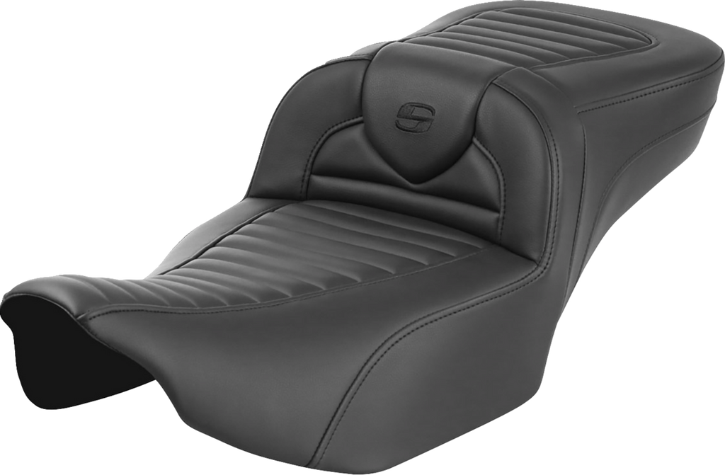 SADDLEMEN Roadsofa™ Extended Reach Seat - without Backrest - Tuck-n-Roll - FLTR/FLHX '23-'24