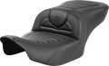 SADDLEMEN Roadsofa™ Seat - without Backrest - Tuck-n-Roll - Carbon Fiber - FLTR/FLHX '23-'24