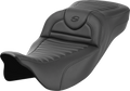SADDLEMEN Roadsofa™ Extended Reach Seat - without Backrest - Tuck-n-Roll - FL '08-'24