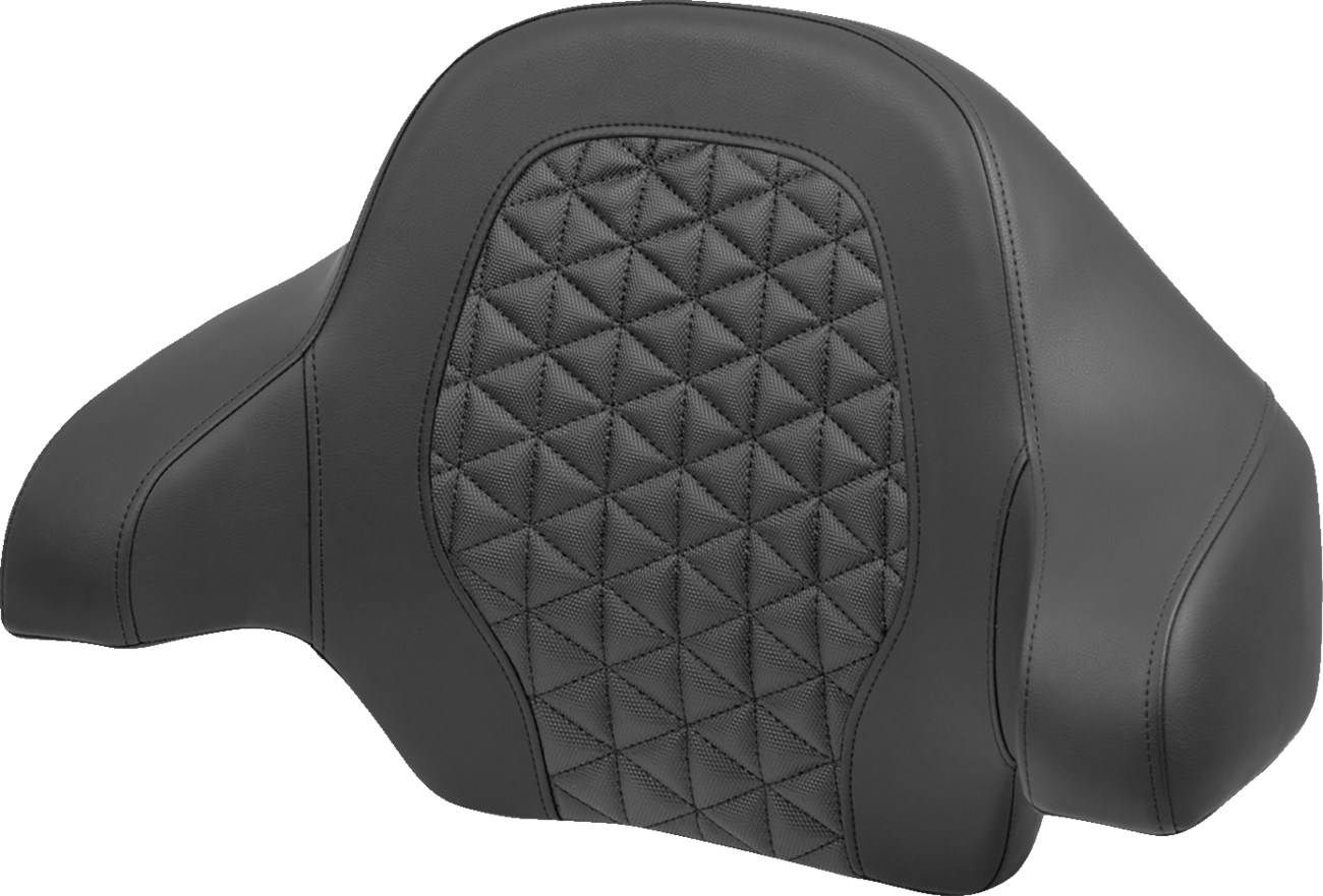SADDLEMEN Tour-Pak® Backrest Pad - Tri-Gripper - FLH/FLT '14-'24