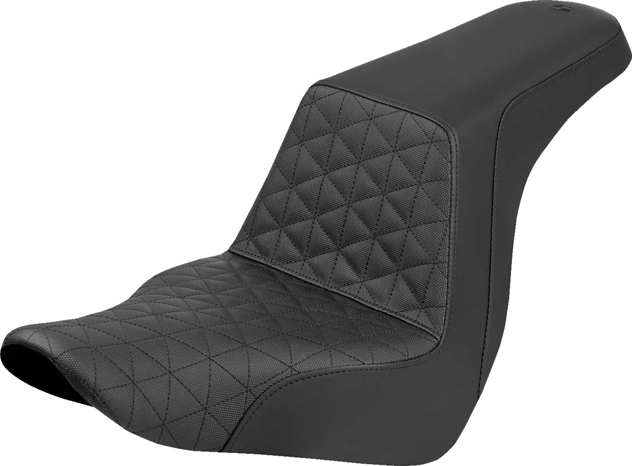 SADDLEMEN Step-Up Seat - Tri-Gripper - Black - FXLR/FLSB '18-'25