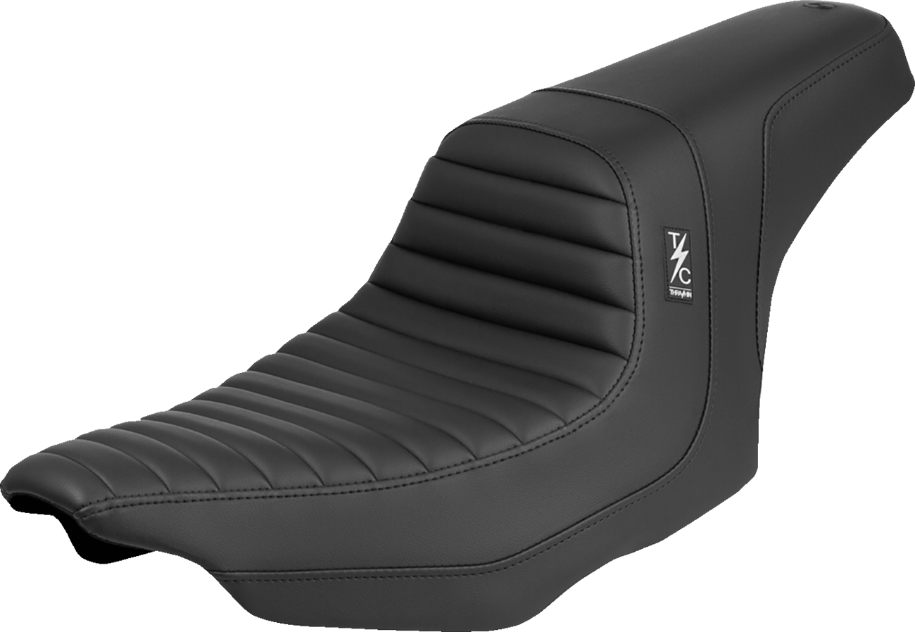 SADDLEMEN Thrashin ' Pro Series Seat - Tuck-n-Roll - FLT/FLH '23-'25