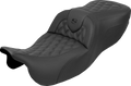 SADDLEMEN Roadsofa™ Seat - without Backrest - Lattice Stitch - FLRT/FLTRT '15-'25