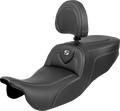 SADDLEMEN Roadsofa™ Seat - with Backrest - Carbon Fiber - FLRT/FLTRT '15-'25