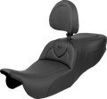 SADDLEMEN Roadsofa™ Seat - with Backrest - Plain - FLRT/FLTRT '15-'25