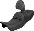 SADDLEMEN Roadsofa™ Seat - with Backrest - Tuck-n-Roll - FLRT/FLTRT '15-'25