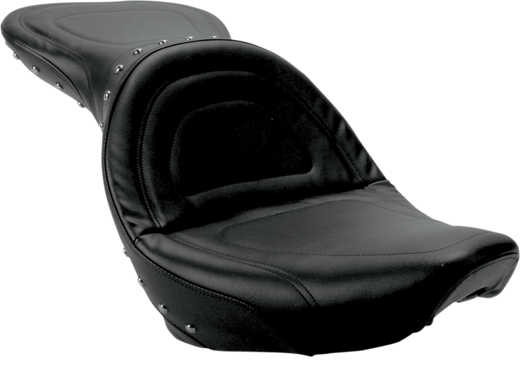 SADDLEMEN Explorer Special Seat - Studded - w/o Backrest - FXST/FLST '84-'99