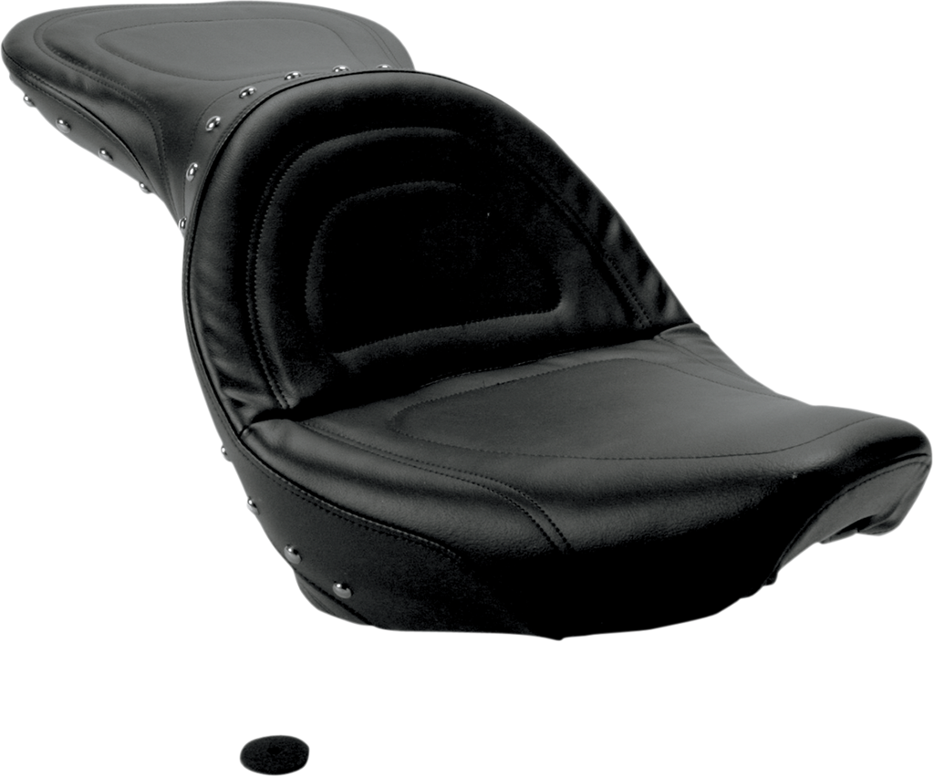 SADDLEMEN Explorer Special Seat - Studded - w/o Backrest - FXST/FLST '84-'99