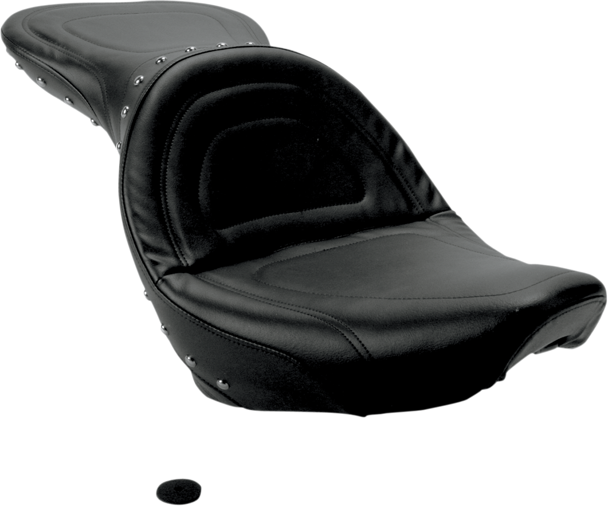 SADDLEMEN Explorer Special Seat - Studded - w/o Backrest - FXST/FLST '84-'99