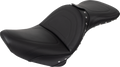 SADDLEMEN Explorer Special Seat - Studded - w/ Backrest - FXST/FLST '84-'99