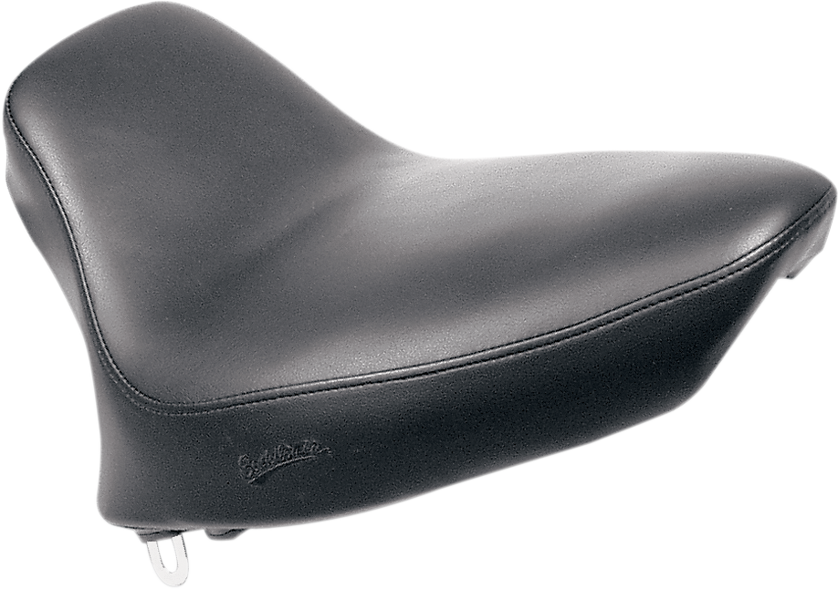 SADDLEMEN Renegade™ Solo Seat - Smooth - Black - Softail '84-'99