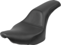SADDLEMEN Seat - Profiler™ - Black - Smooth - FLSTF '07-'17