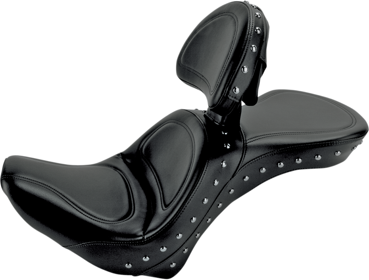 SADDLEMEN Explorer Special Seat - w/ Backrest - FLSTC '06-'17