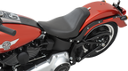 SADDLEMEN S3 Super Slammed Seat - Solo - Black - FL/FX '06-'17