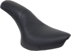 SADDLEMEN Profiler™ Basketweave Seat - Black - Softail '00-'05