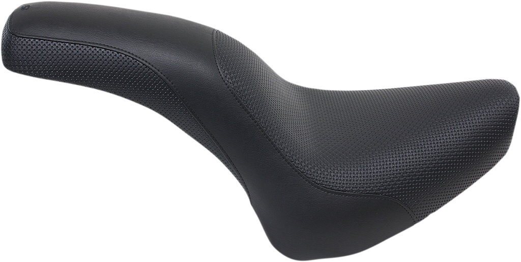SADDLEMEN Profiler™ Basketweave Seat - Black - Softail '00-'05