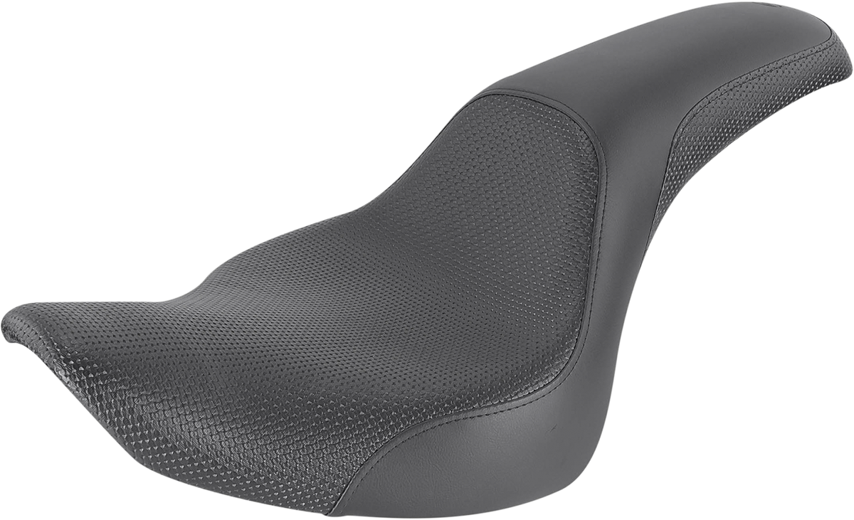 SADDLEMEN Profiler™ Basketweave Seat - Black - FB '07-'17