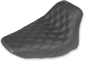 SADDLEMEN Renegade™ Solo Seat - Lattice Stitched - Black - FLST '06-'17