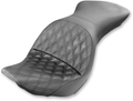 SADDLEMEN Explorer Seat - Lattice Stitched - FXST/FLST '06-'17