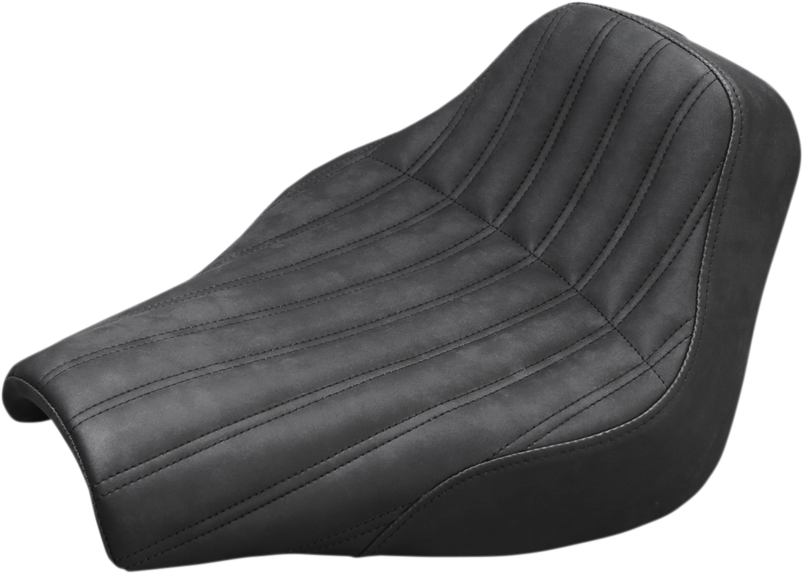 SADDLEMEN Knuckle Renegade™ Solo Seat - Black - FX '18-'23