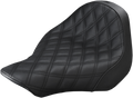 SADDLEMEN Renegade™ Solo Seat - Lattice Stitched - Black - FXSB '13-'17