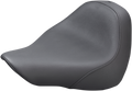 SADDLEMEN Seat - Renegade™ Solo - Black - Smooth - FL/FX '18-'24