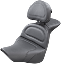 SADDLEMEN Explorer Seat - w/ Driver Backrest - FL/FX '18-'24