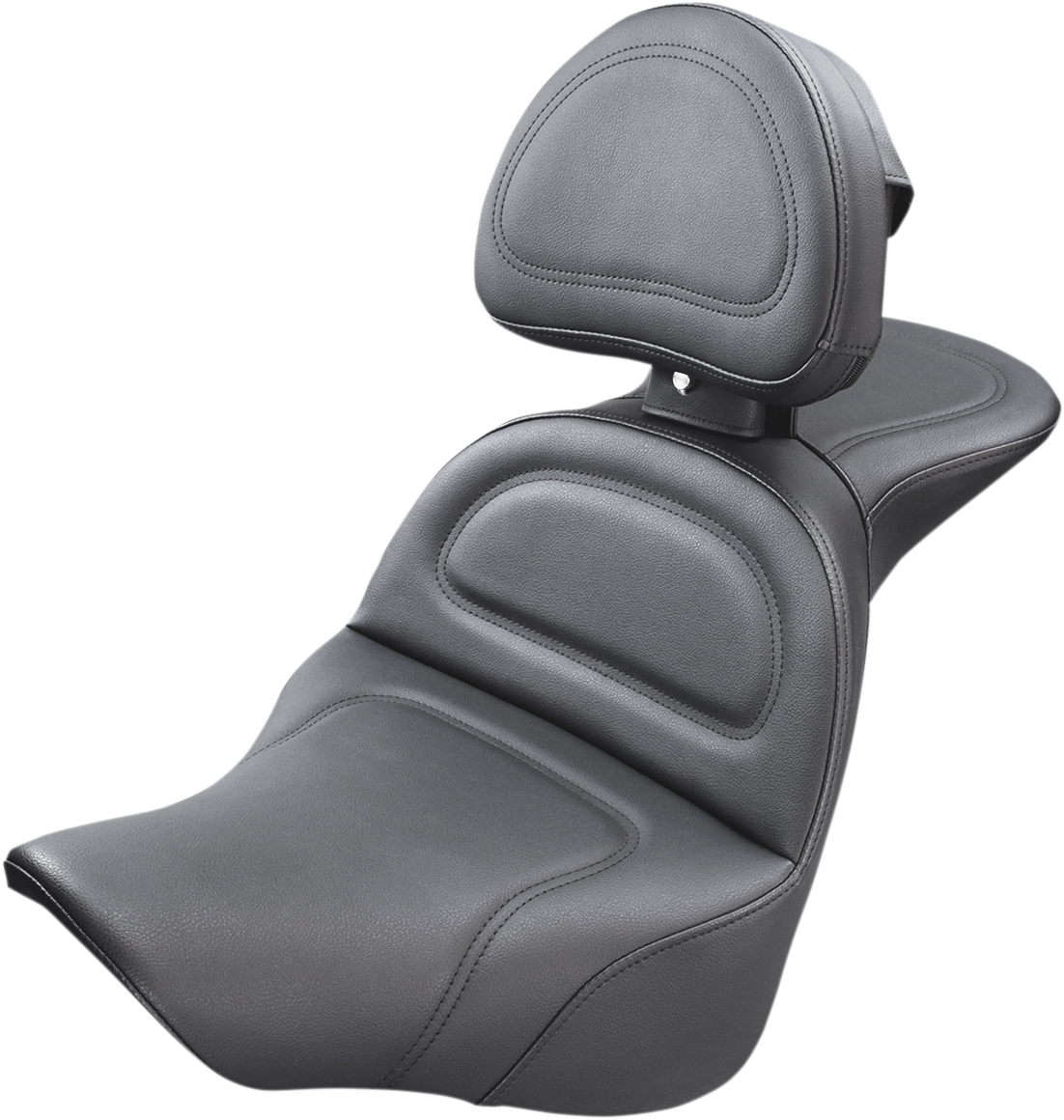 SADDLEMEN Explorer Seat - w/ Driver Backrest - FL/FX '18-'24