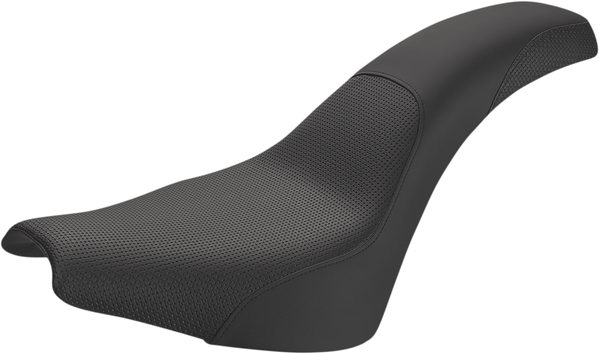 SADDLEMEN Profiler™ Basketweave Seat - Black - FXBB/FXST '18-'24